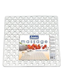 TAPPETO DOCCIA 53x53cm BIANCO