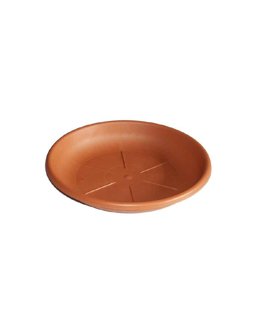 SOTTOVASO COLOR TERRACOTTA  DIAMETRO 26cm