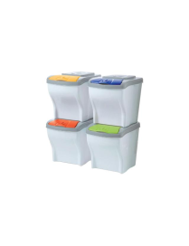 PATTUMIERA POKER SET 4 PEZZI