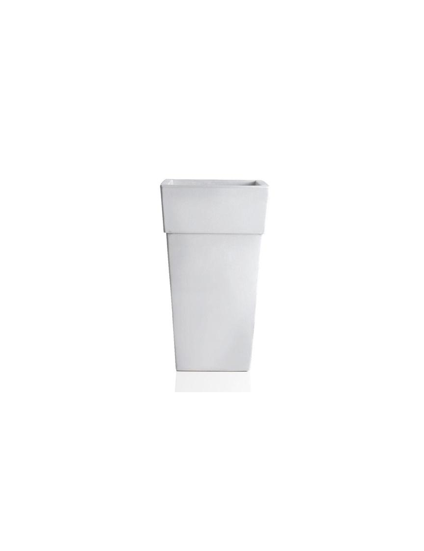 LINEA GIARDINO VASO PIRAMIDE BIANCO 50cm