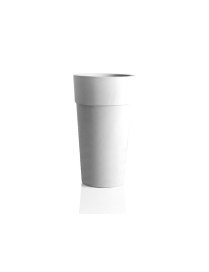 GARDEN LINE WHITE CONE POT DIAMETER 60cm