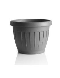 VASO FIORI TERRA DIAMETRO 30cm GRIGIO