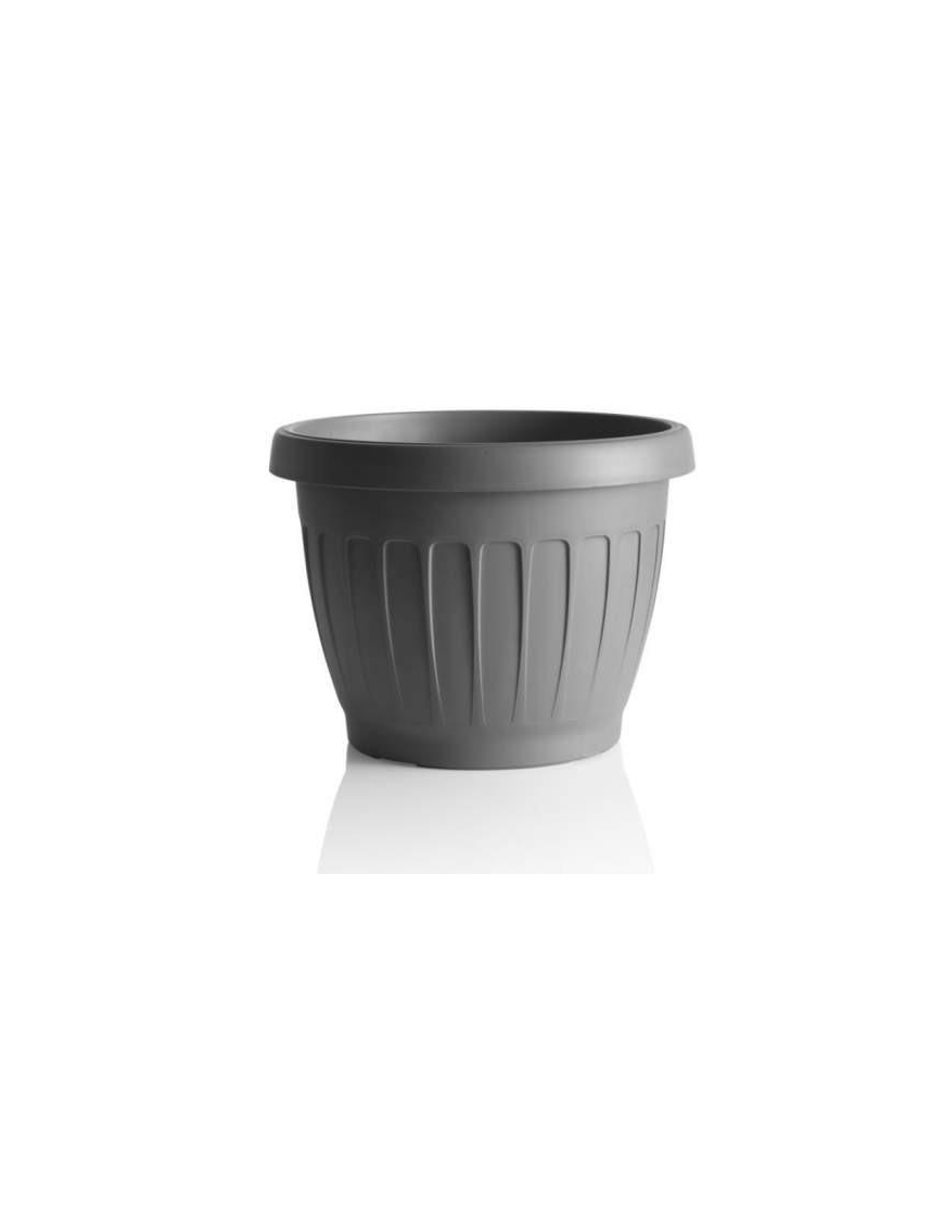 GROUND FLOWER VASE DIAMETER 30cm. GRAY