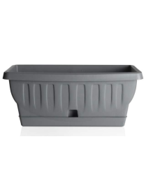 FIORIERA NATURA  30cm GRIGIO