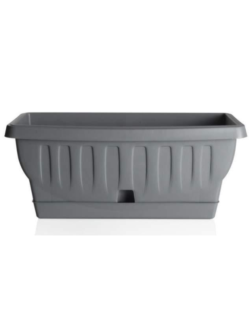 FIORIERA NATURA  40cm GRIGIO