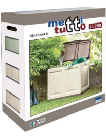 CASSONE METTITUTTO TORTORA 78x45xh64cm