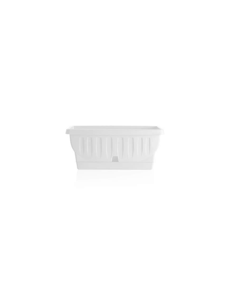 NATURA PLANTER 30cm WHITE