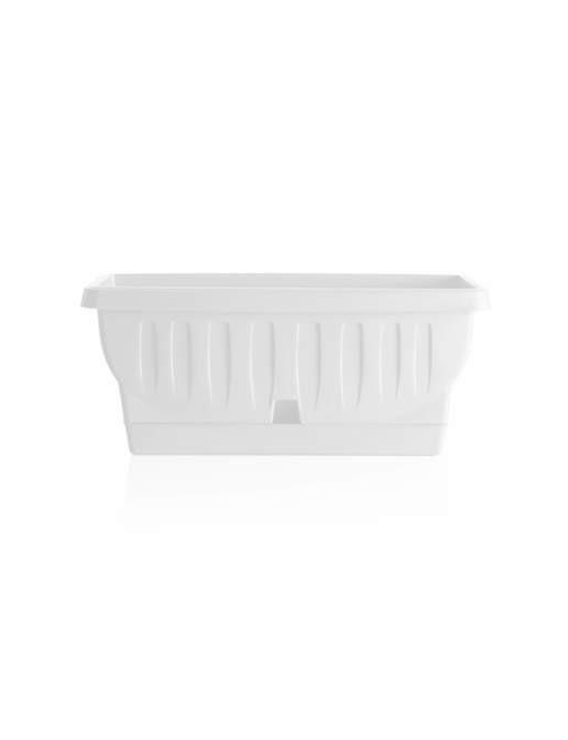 NATURA PLANTER 40cm WHITE