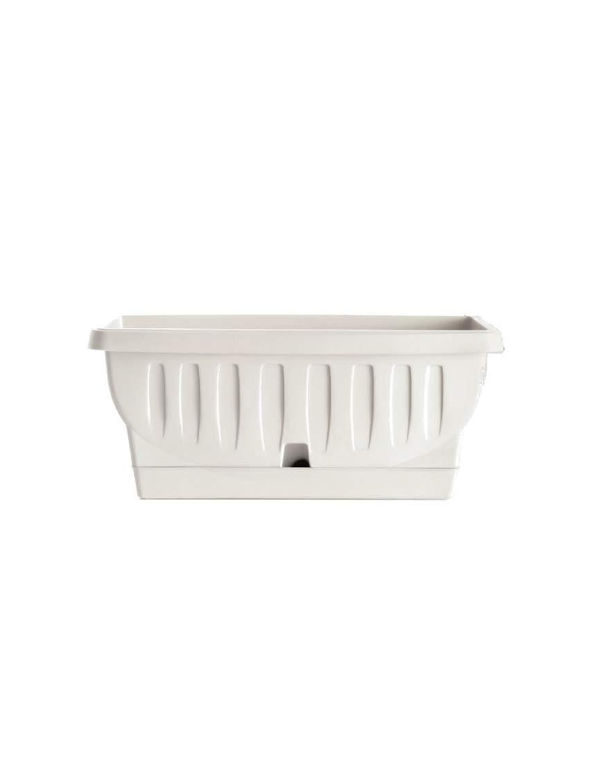 NATURA PLANTER 50cm WHITE