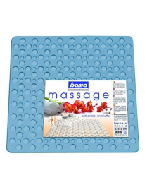 TAPPETO DOCCIA 53x53cm AZZURRO