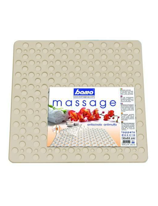 TAPPETO DOCCIA 53x53cm CREMA