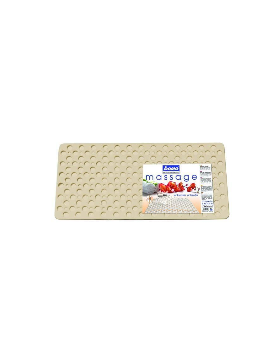 TAPPETO VASCA 74x36cm CREMA