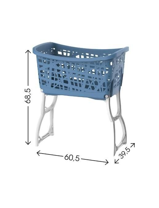 STAND UP LAUNDRY BASKET 73.5x39.5x43cm