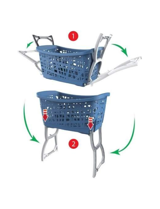 STAND UP LAUNDRY BASKET 73.5x39.5x43cm