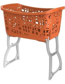 STAND UP LAUNDRY BASKET 73.5x39.5x43cm