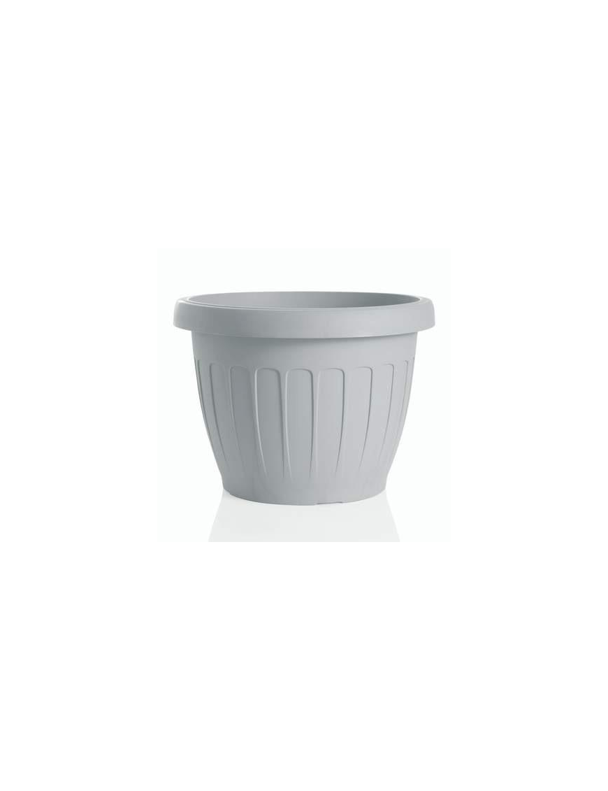 EARTH FLOWER VASE DIAMETER 40cm WHITE