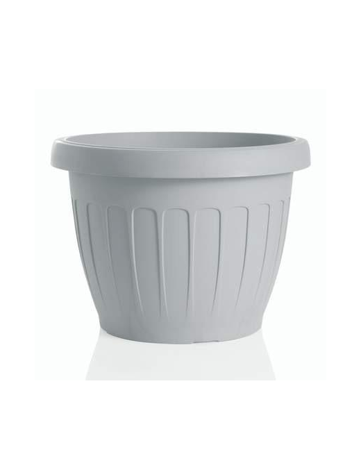 EARTH FLOWER VASE DIAMETER 40cm WHITE