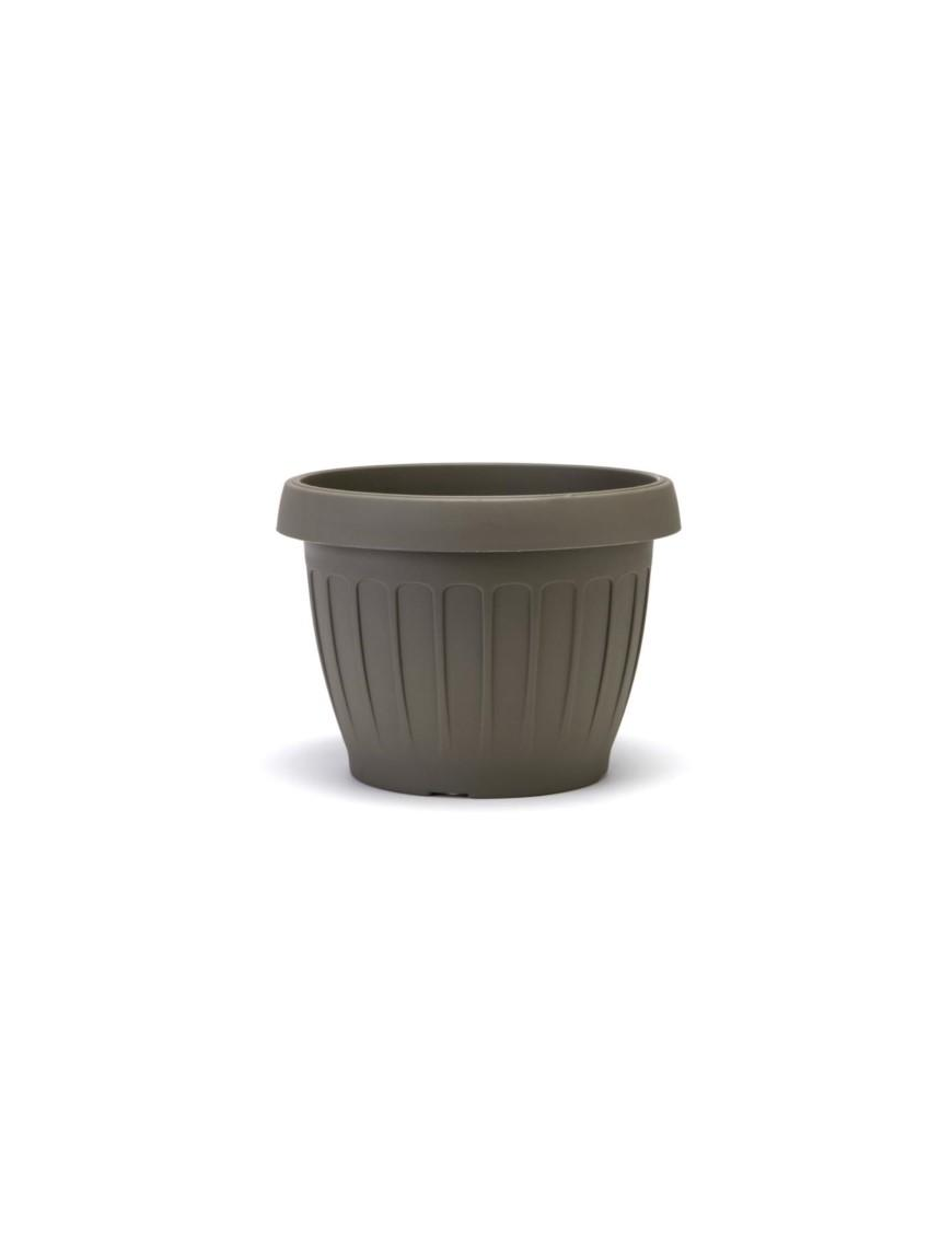 EARTH FLOWER VASE DIAMETER 30cm CAPPUCCINO