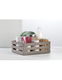 TINA BOX 41x31x14cm TAUPE