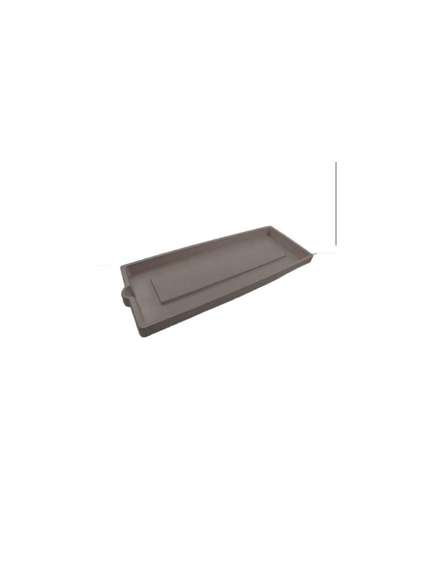 WOOD EFFECT SAUCER 100cm CAPPUCCINO