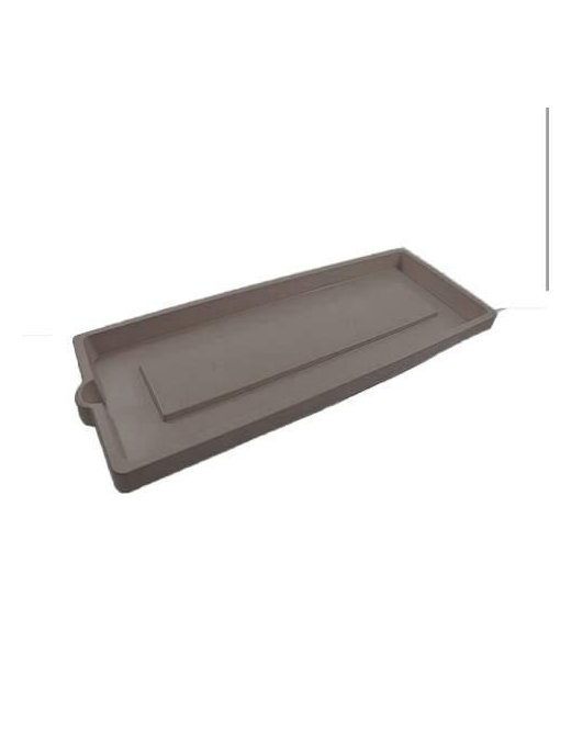 WOOD EFFECT SAUCER 100cm CAPPUCCINO