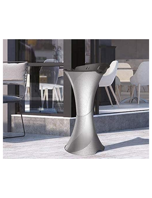 SMOKING ASHTRAY 71cm SILVER