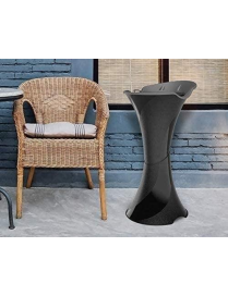 TUXEDO ASHTRAY 71cm BLACK