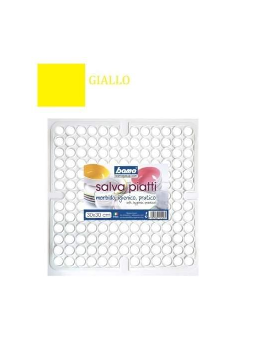 TAPPETO LAVELLO 30x30cm GIALLO