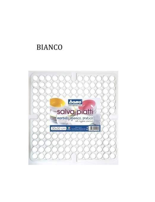 TAPPETO LAVELLO 30x30cm BIANCO