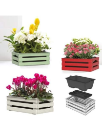 TINA FLOWER CASSETTINA 31x25x13cm ASSORTITO