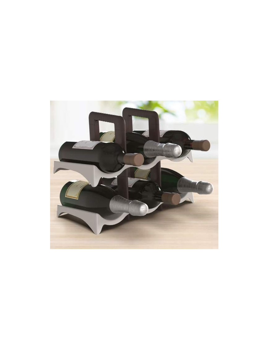 6 PLACE CELLAR CREAM 33x19x27.5cm