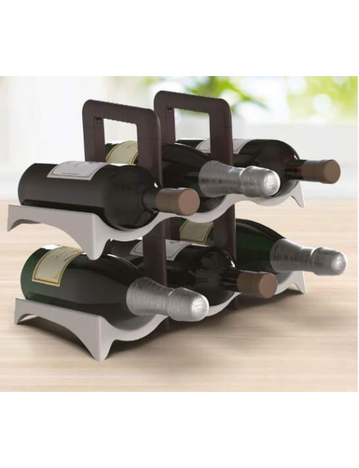 CANTINETTA 6 POSTI PANNA 33x19x27,5cm