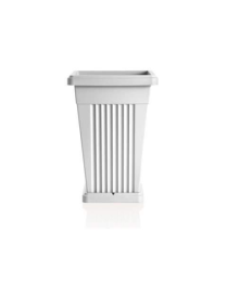 VASO PIRAMIDE BIANCO 40x40x59cm