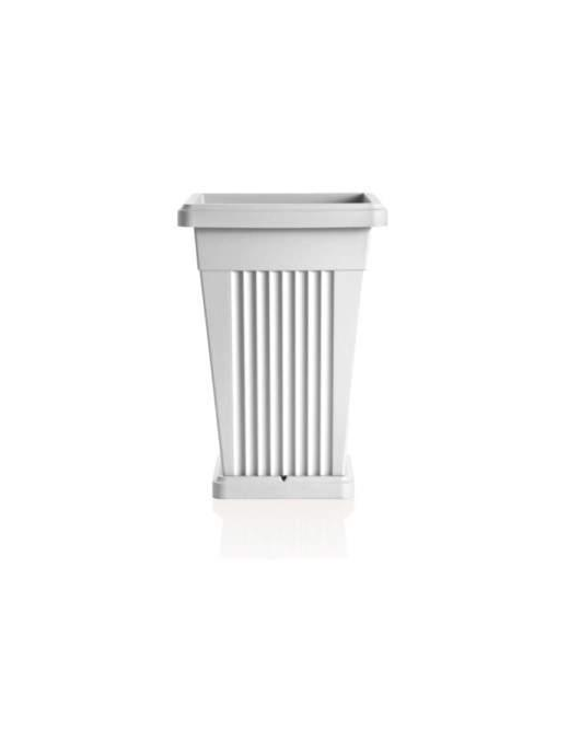 VASO PIRAMIDE BIANCO 40x40x59cm