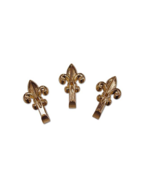 GOLD LILY HOOK BLISTER OF 3 PIECES