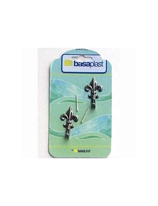 BRONZE LILY HOOK BLISTER OF 2 PIECES