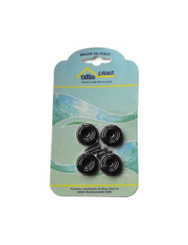 SOTTOSEDIA IN PLASTICA CON VITINA 4 PEZZI