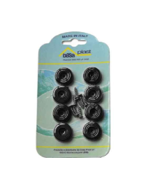 PLASTIC UNDERCHAIR WITH 8-PIECE SCREW