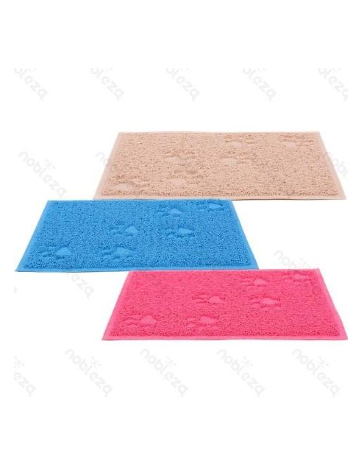 TAPPETO MICROFIBRA 60x40cm PVC