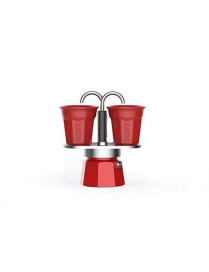 MINI EXPRESS 2 CUPS COFFEE POT WITH CUPS