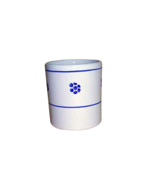 WHITE STELLA GLASS WITHOUT HANDLE