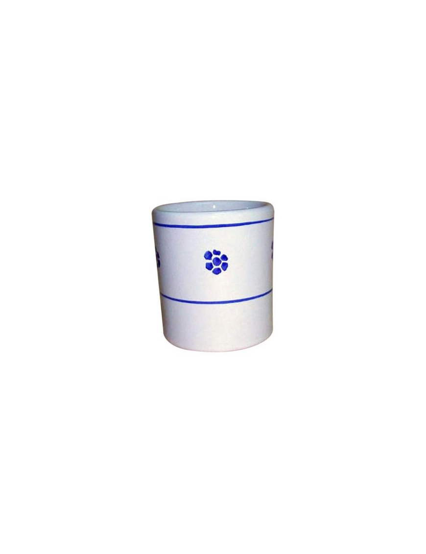 WHITE STELLA GLASS WITHOUT HANDLE