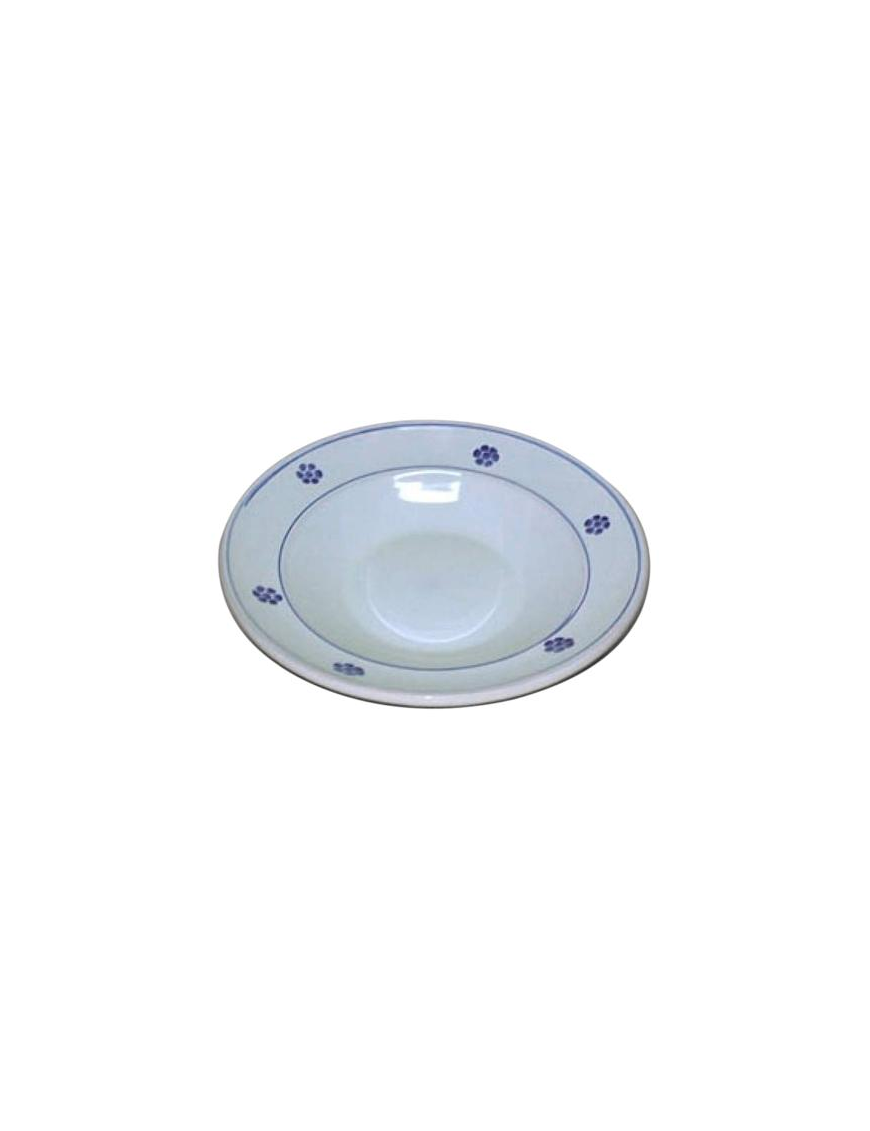 WHITE STAR DEEP PLATE DIAMETER 24cm