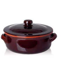 PAN WITH 2 HANDLES DIAMETER 24cm WITH LID