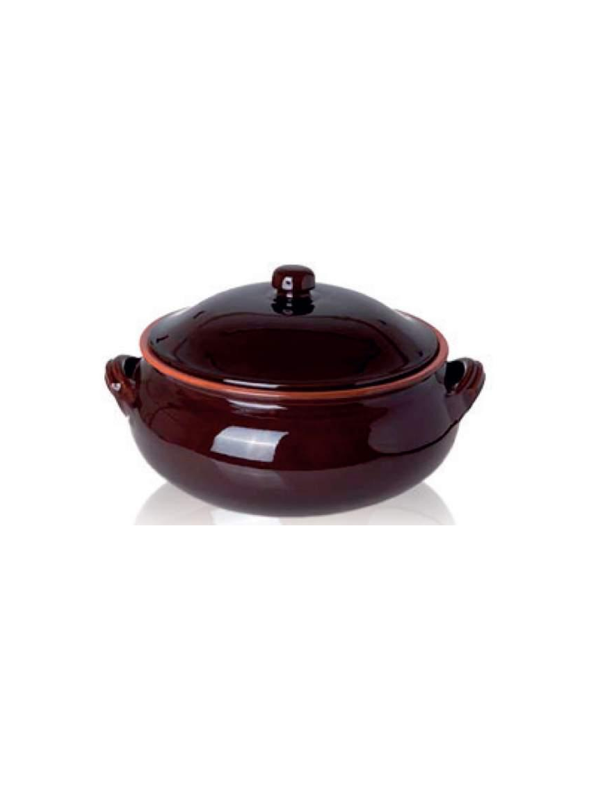 PAN WITH 2 HANDLES DIAMETER 32cm WITH LID