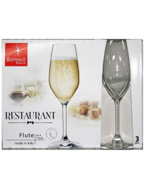 RESTAURANT CALICI FLUTE 3 PEZZI