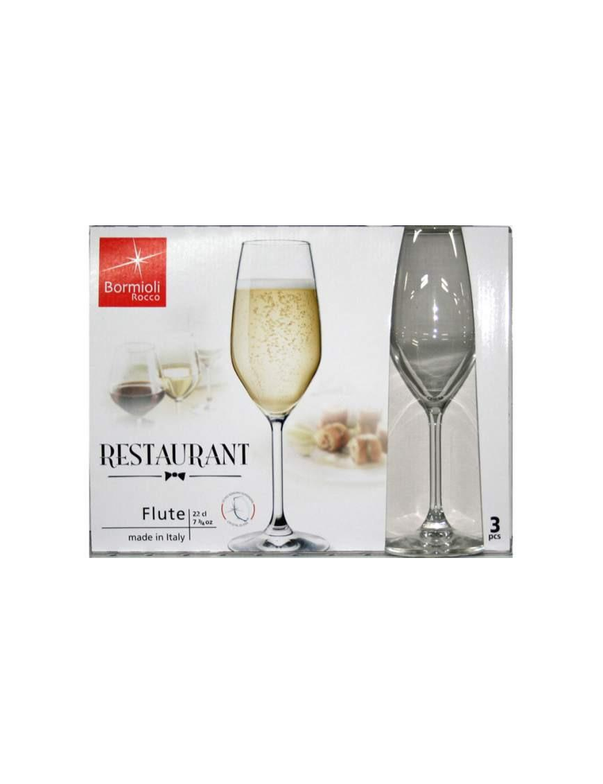 RESTAURANT CALICI FLUTE 3 PEZZI