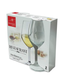 RESTAURANT WHITE WINE GLASSES 2 PIECES