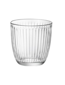 LINE TRANSPARENT WATER GLASS. 6 PIECES 580500