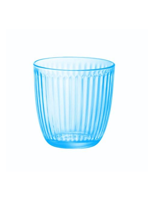 LINE LIVELY BLUE WATER GLASS 6 PIECES